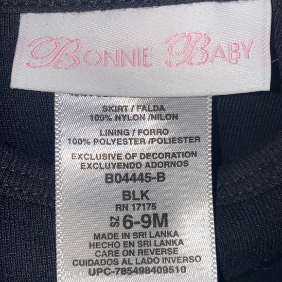 Bonnie Baby Halloween Boo 👻 shirt dress with tutu skirt ruffle bottom 6-9M - Picture 3 of 4